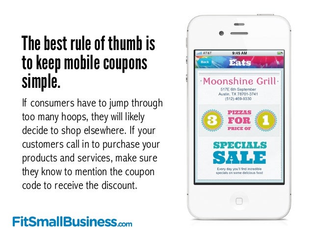 The mobility marketplace coupons