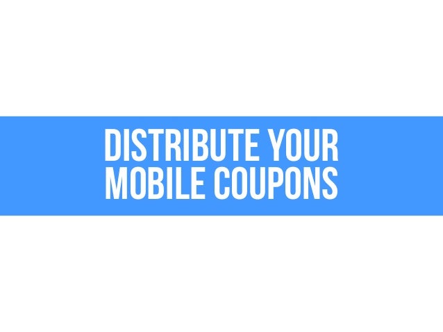 The mobility marketplace coupons
