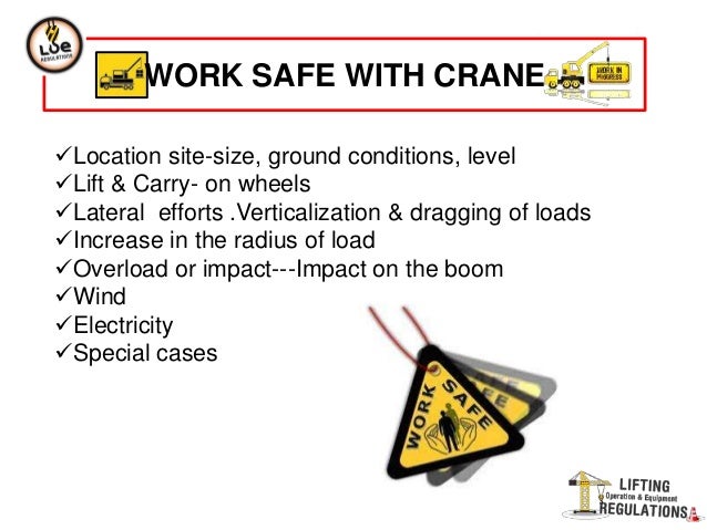 crane turning radius