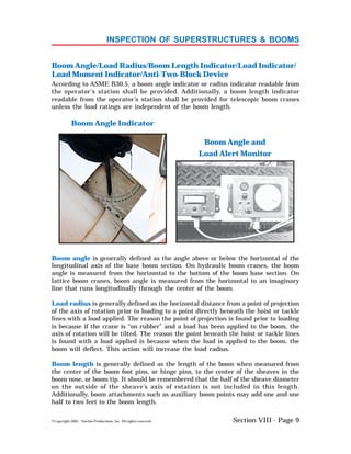 Mobile crane inspector training student manual | PDF