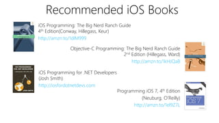 Free iBooks
These iBooks are not very recent, dating back
to 2010 and iOS version 4
But free is free!
Use them as a starti...