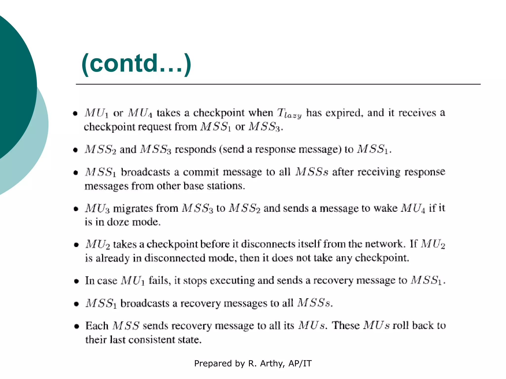(contd…)
Prepared by R. Arthy, AP/IT
 