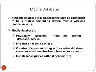 Mobile Database Routing Mobile database systems 20254545645.pptx