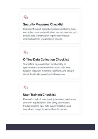 Efficient Mobile Data Collection App for streamlined operations. | PDF