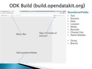 Mobile data collection using odk | PDF