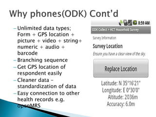 Mobile data collection using odk | PDF