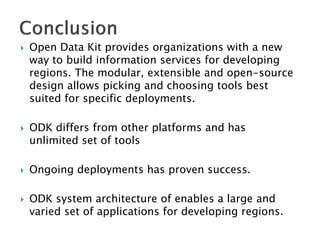 Mobile data collection using odk | PDF