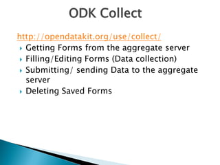Mobile data collection using odk | PDF