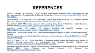 Mobile Data Consumption and Its impact on students learning progress ...
