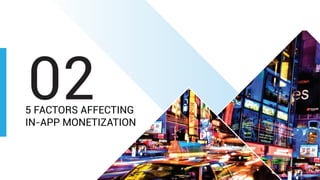 025 FACTORS AFFECTING
IN-APP MONETIZATION
 