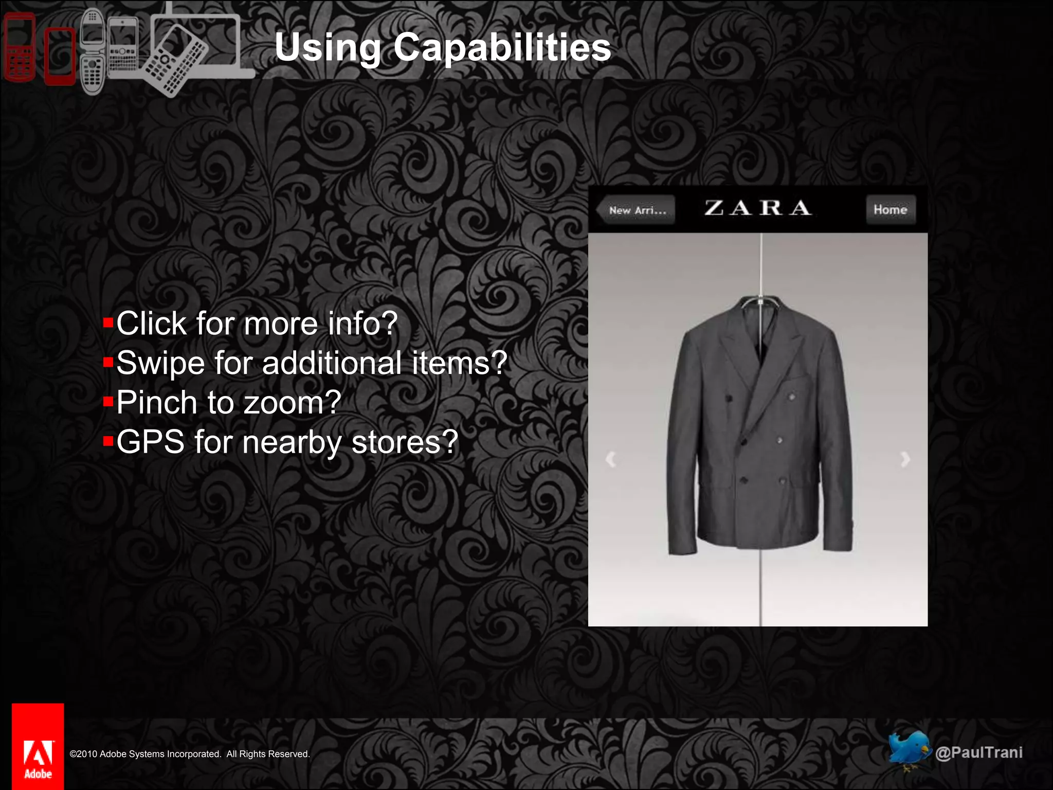 Mobile Device Constraints=Processing power of a computer 8 years ago
