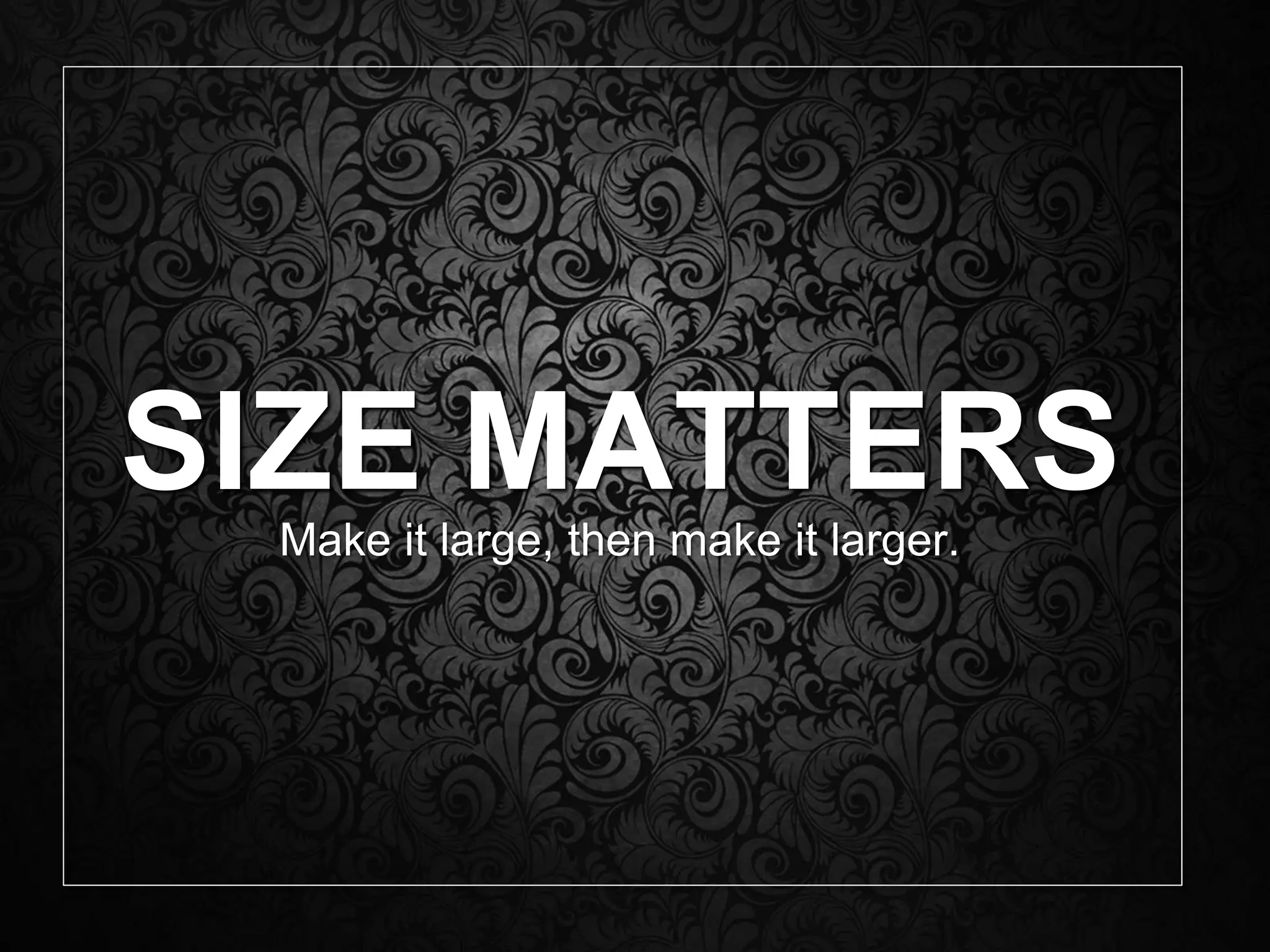 Leverage Real World Metaphors