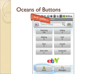 Oceans of Buttons
 
