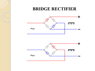 BRIDGE RECTIFIER
 