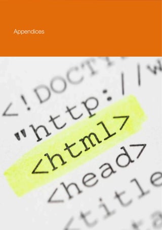 Mobile Developer Economics 2010 and Beyond




Appendices




                   © VisionMobile 2010. Some rights reserved. Sponsored by Telefonica Developer Communities   45
 