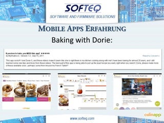 MOBILE APPS ERFAHRUNG
  Baking with Dorie:
 