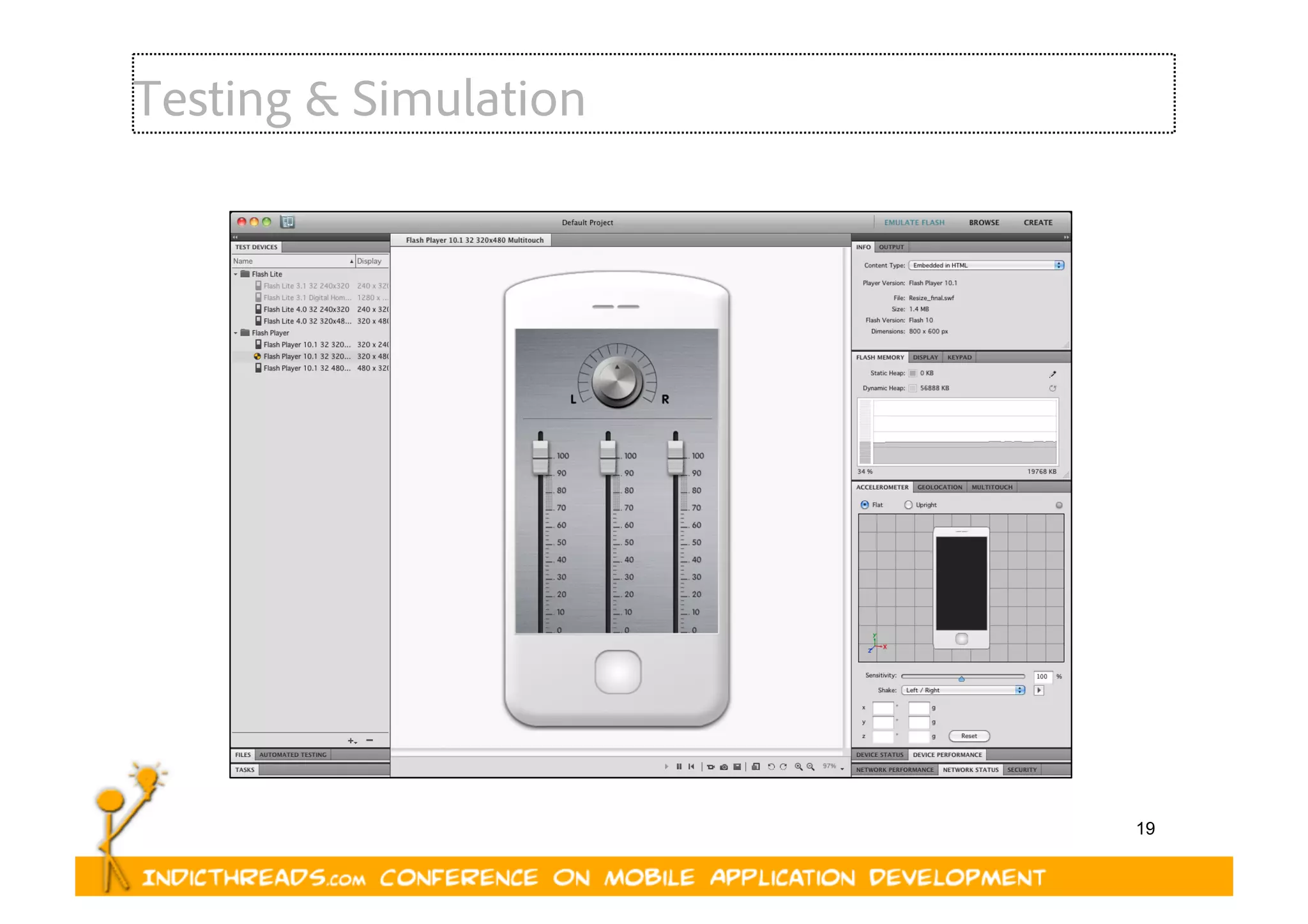 19
Testing & Simulation
 