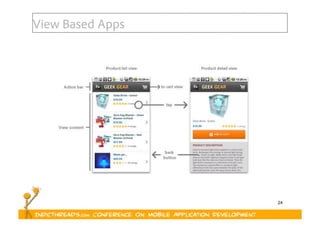 24
View Based Apps
 