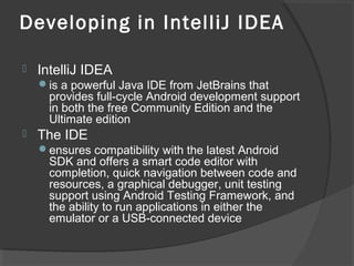 Mobile development | PPT