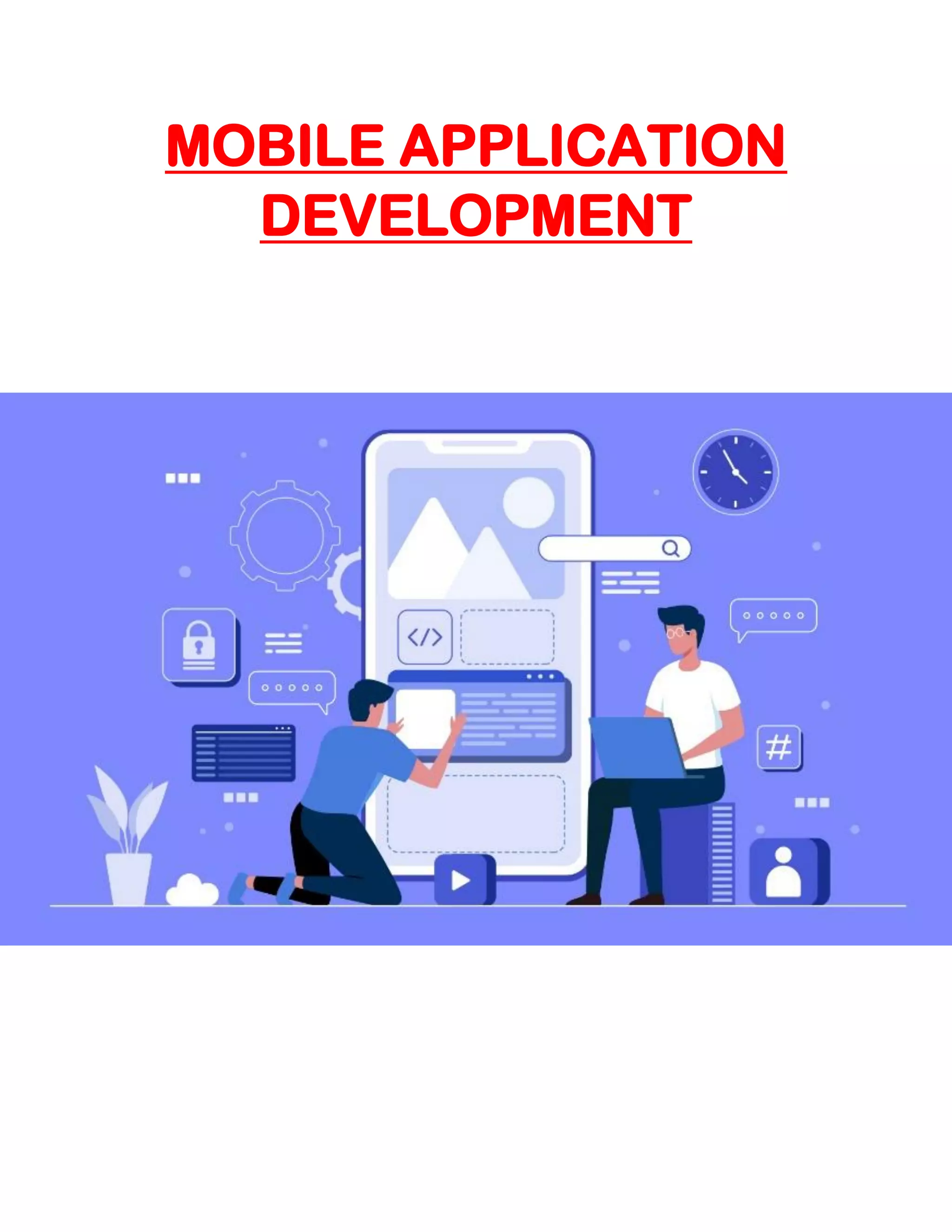 mobile Application Development | PDF