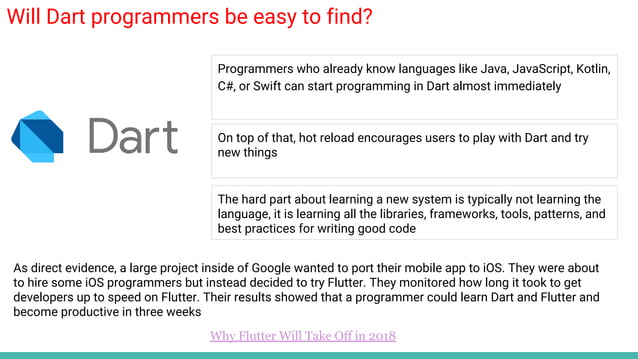 Mobile Development With Flutter Pdf