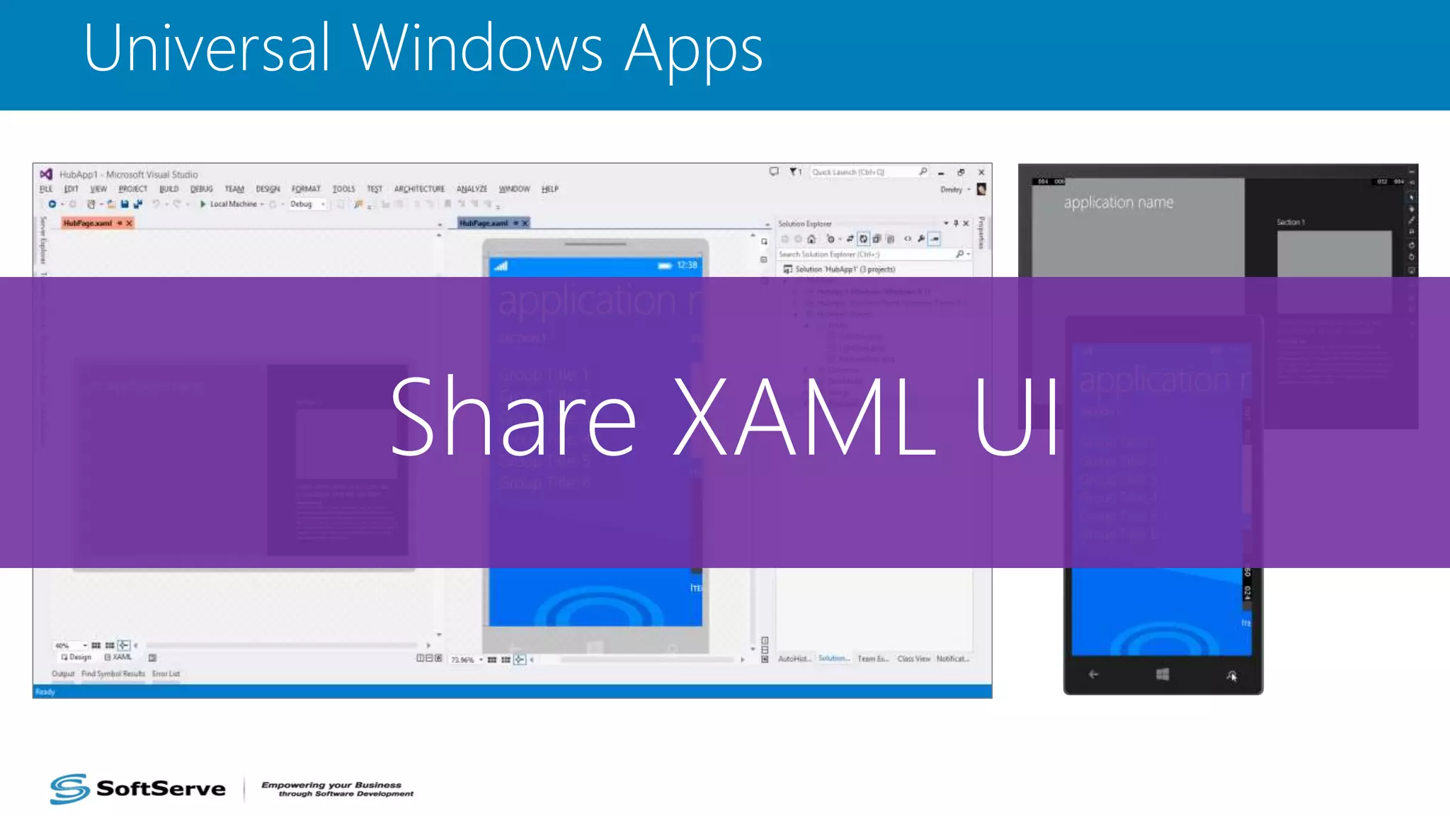 Universal Windows Apps
 