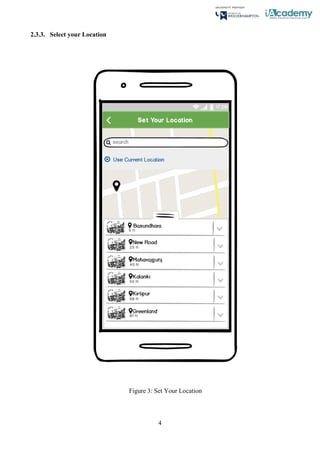 4
2.3.3. Select your Location
Figure 3: Set Your Location
 
