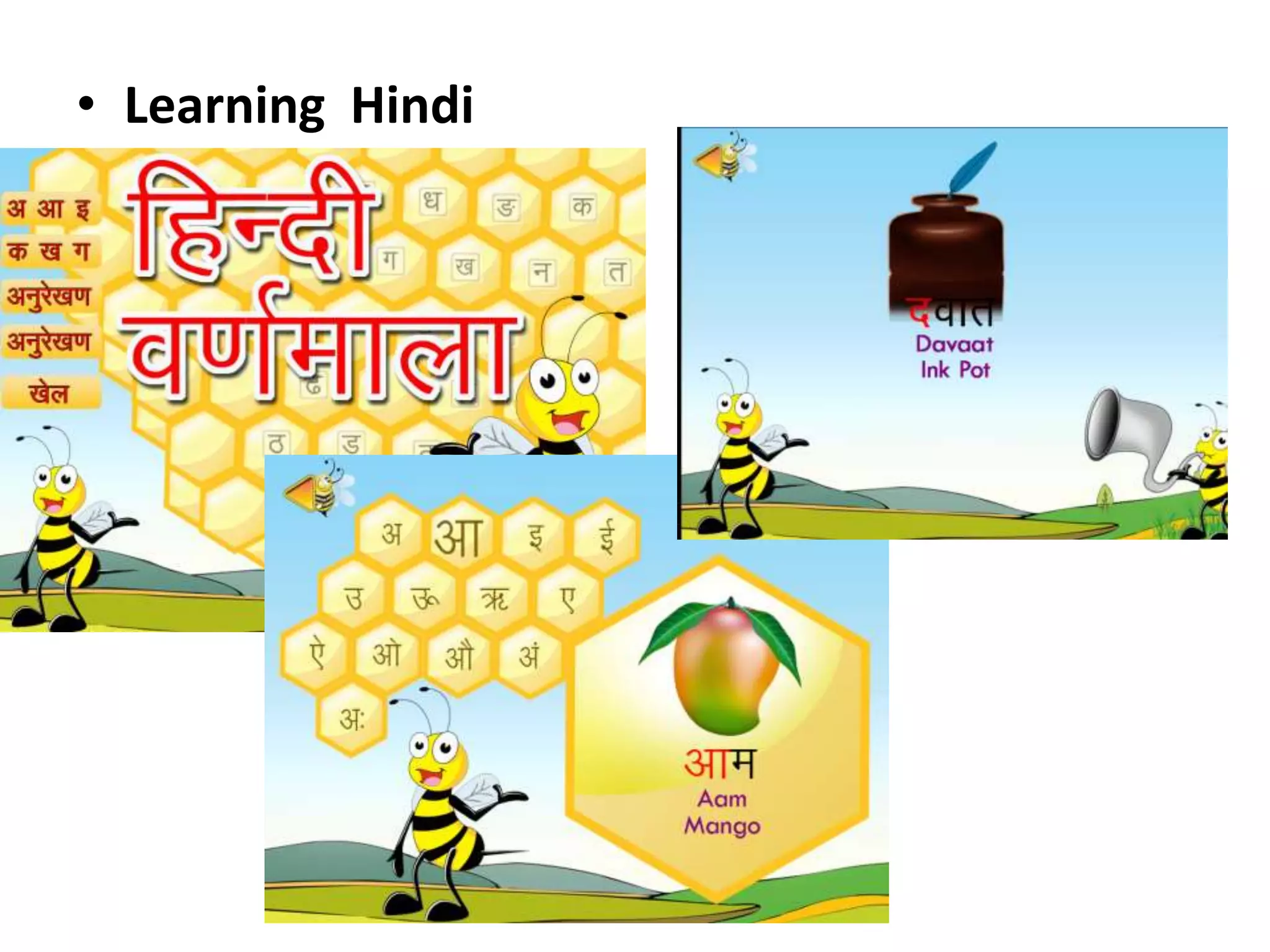 Learning  Hindi