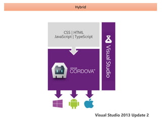 Hybrid 
Visual Studio 2013 Update 2 
 