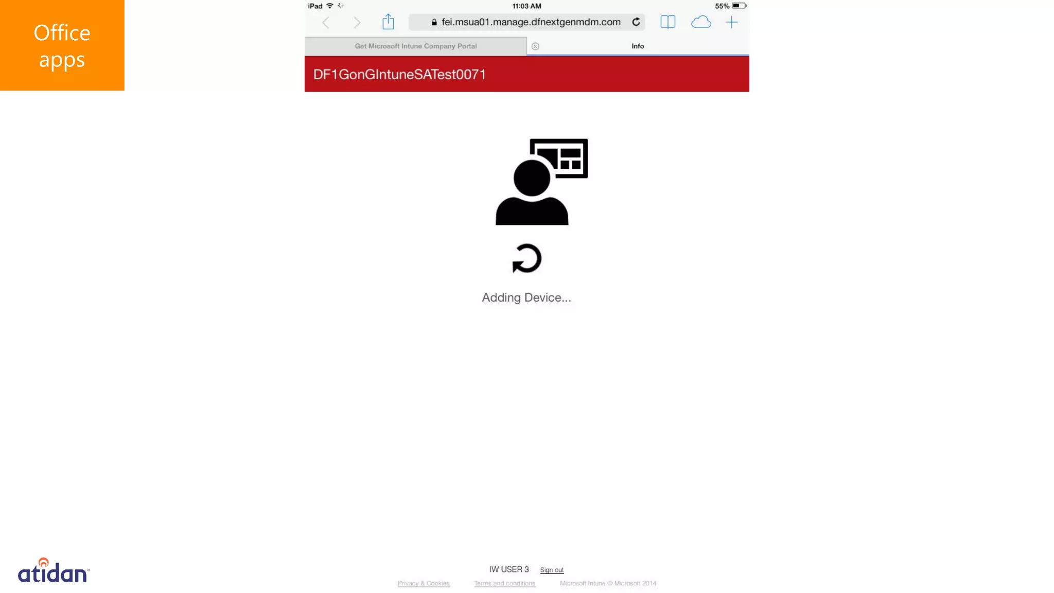 Mobile Device Management for Office 365 - Atidan
