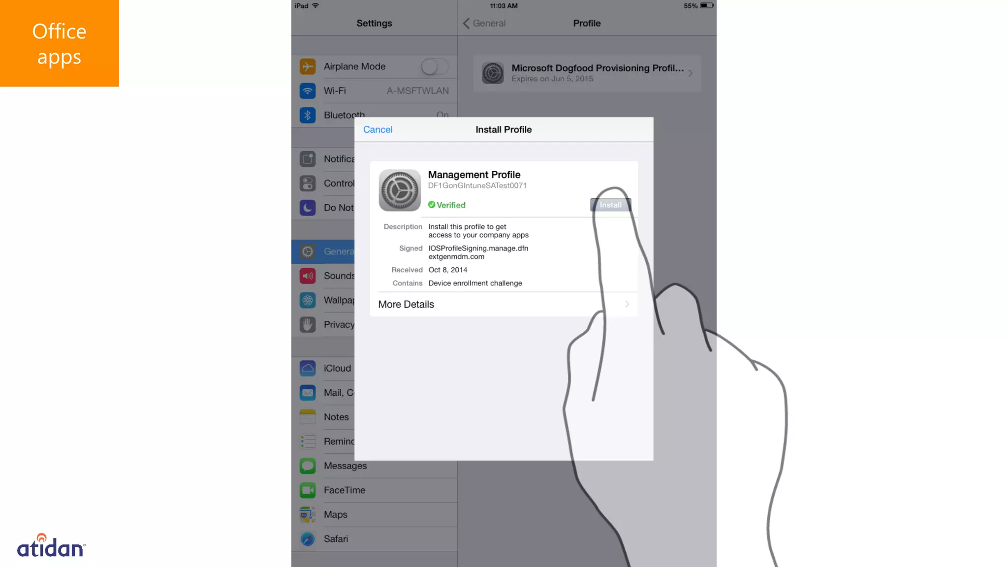 Mobile Device Management for Office 365 - Atidan