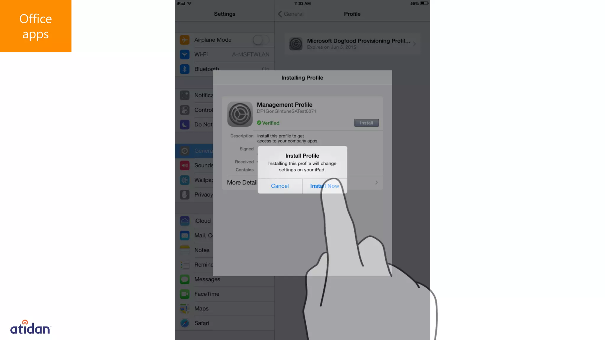 Mobile Device Management for Office 365 - Atidan