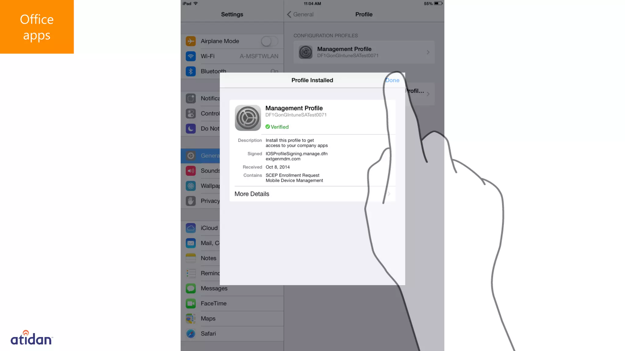 Mobile Device Management for Office 365 - Atidan