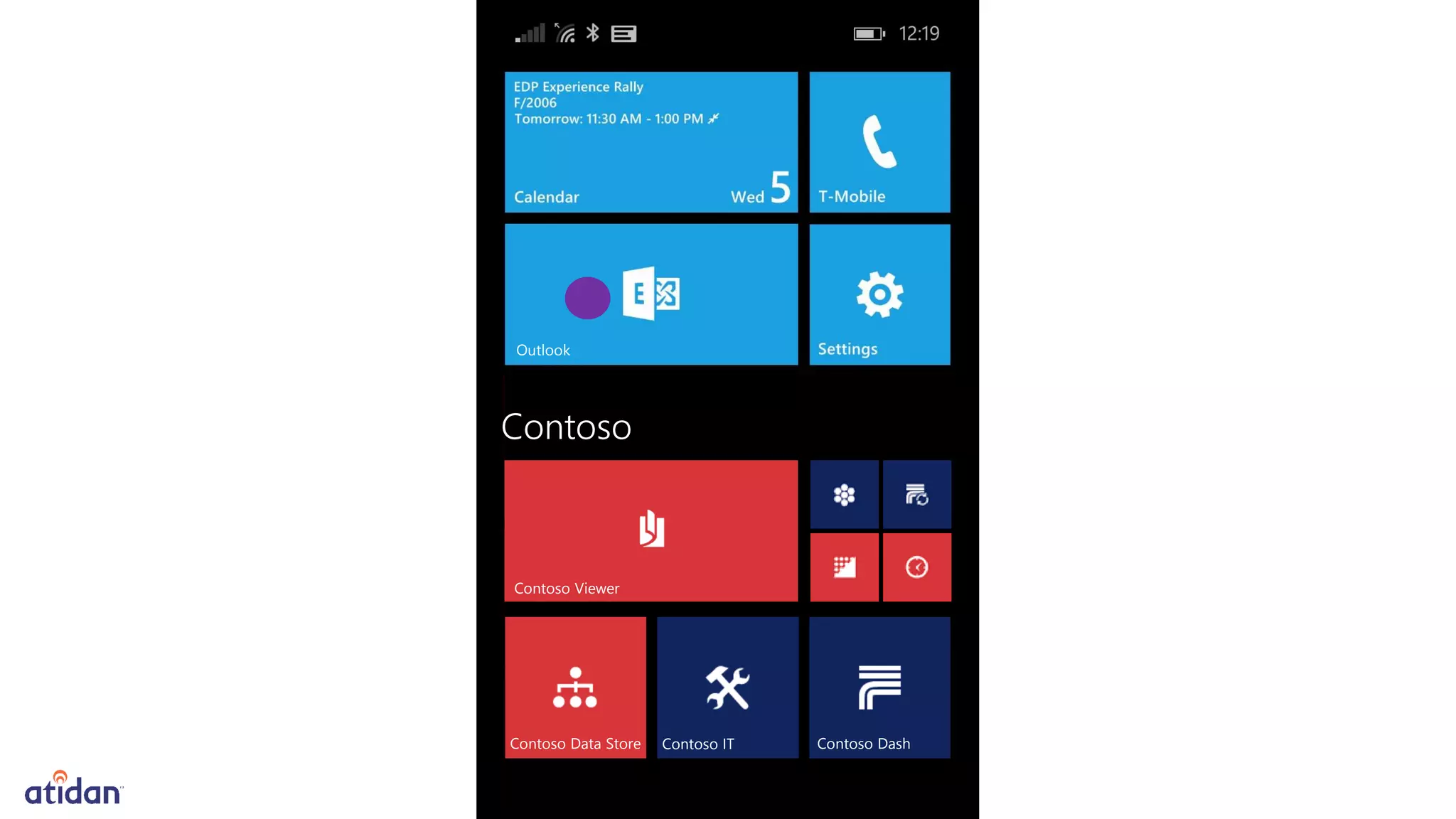 Contoso
Contoso IT Contoso DashContoso Data Store
Contoso Viewer
Outlook
 
