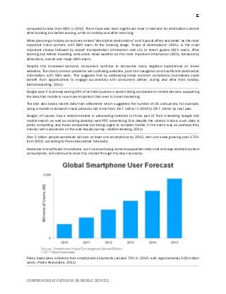 COMPREHENSIVE OVERVIEW ON MOBILE DEVICES
compared to less than 48% in 2010. There have also been significant rises in dema...
