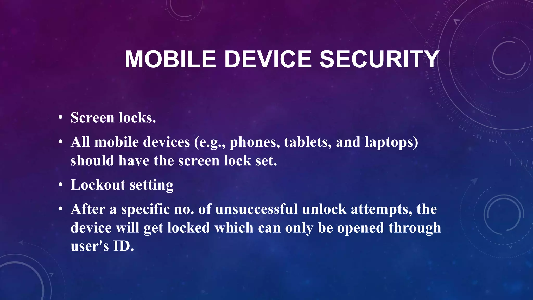 Mobile Device Security | PPTX