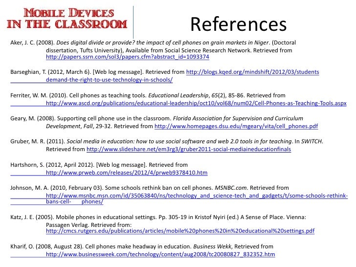 Digital divide dissertation