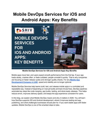 Mobile DevOps for iOS & Android: Complete Guide | PDF