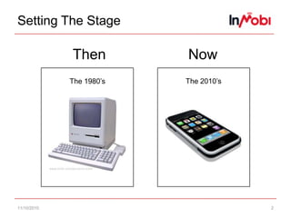 Setting The Stage11/10/102ThenNowThe 2010’sThe 1980’s