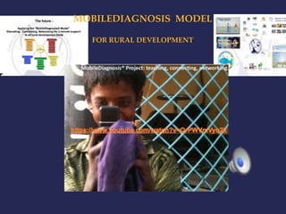 MOBILEDIAGNOSIS MODEL 
FOR RURAL DEVELOPMENT 
 