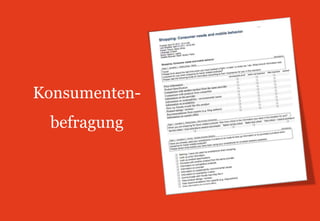 Konsumenten-befragung