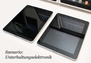 Szenario: Unterhaltungselektronik