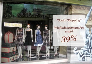 “Social Shopping”WiefindenesmeineFreunde?39%