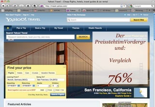 Der PreisstehtimVordergrund: Vergleich76%