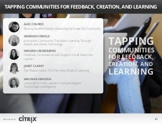 Tapping Communities for Feedback, Creation, and Learning
Alec Couros
Blowing Students’ Minds: Unleashing the Power of a Co...