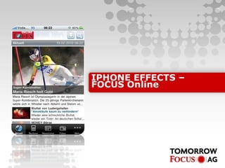 IPHONE EFFECTS –
FOCUS Online
 