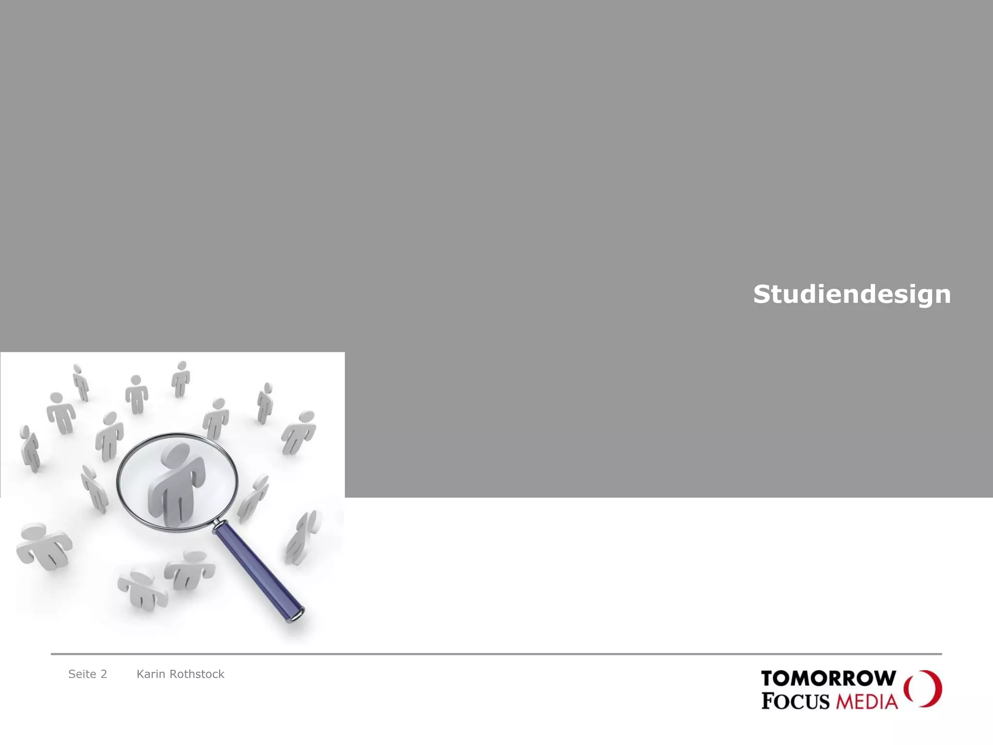 Studiendesign Seite  Karin Rothstock 