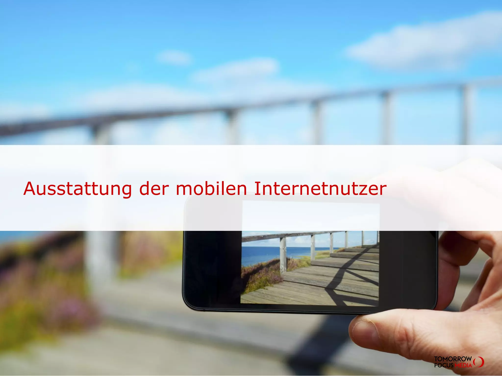 Ausstattung der mobilen Internetnutzer
 