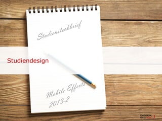 Studiendesign
 