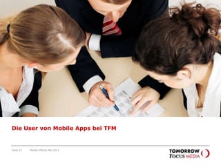 Mobile Kampagnen werden als innovativ wahrgenommen!„…die Werbung der Marke X ist innovativ.“Angaben in % +7,2%Mobile Advertising ist innovativ und wird auch so wahrgenommen! TestgruppeKontrollgruppeZielgruppe: Kontrollgruppe n = 334; Testgruppe n= 378; Quelle: Best ofMobileEffects 2010Seite 64Mobile Effects Mai 2011